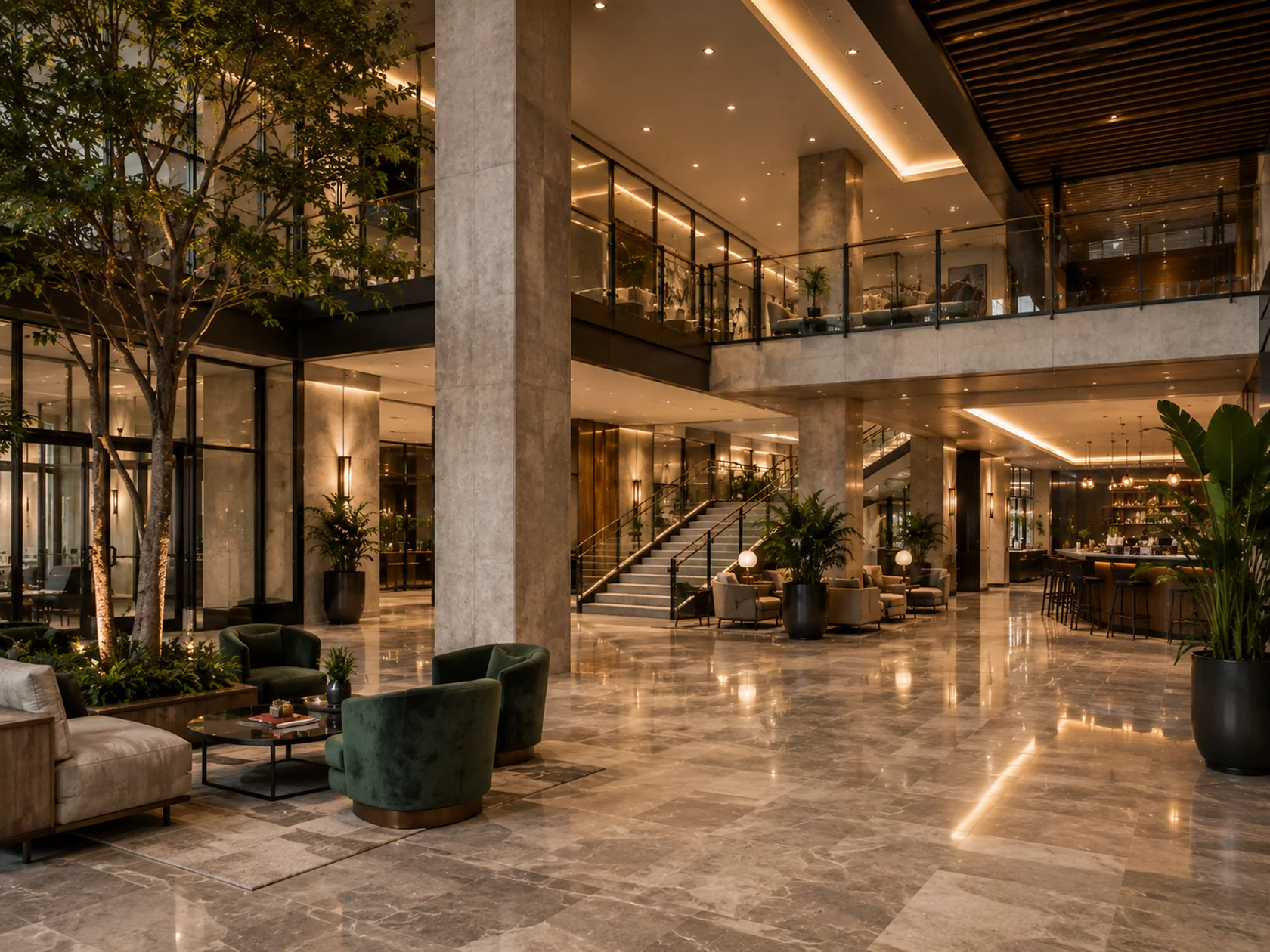 Commercial interior visualization